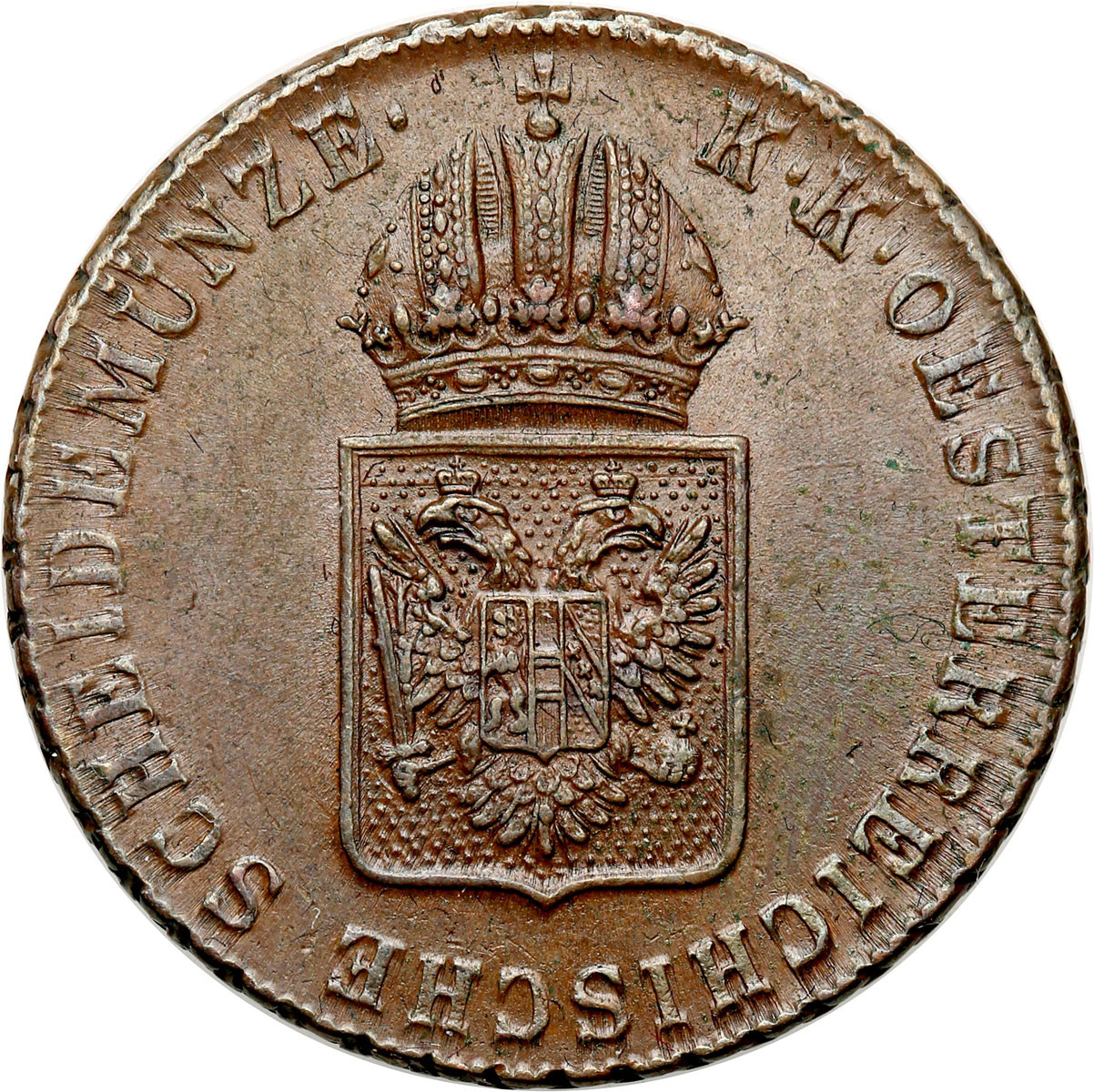 Austria, Franciszek II. 1 krajcar 1816 A, Wiedeń